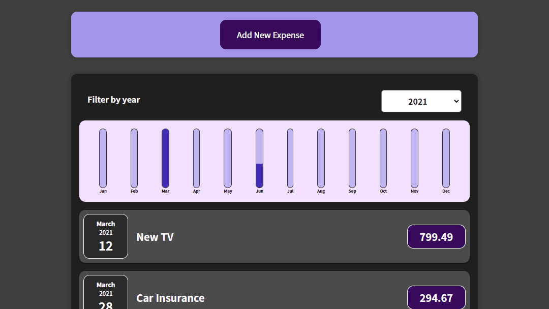 Expense Tracker